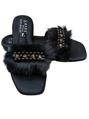 Women's Rexine Fancy Slippers
