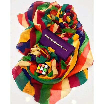 3-Piece Ladies Unstitched Suit